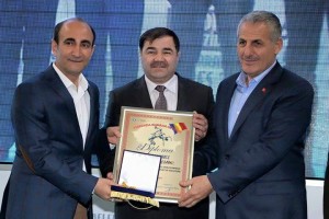 BURSA TURCIA BALKAN CUP DISTINCTIE PENTRU PRESEDINTELE  FEDERATIEI DE LUPTE DIN TURCIA MUSA AYDIN SI PRIMARUL ORASULUI BURSA